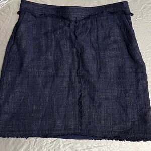 Banana Republic Dark Blue Pencil Skirt